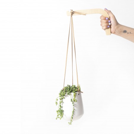 Maceta cerámica colgante -...